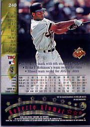 1997 Stadium Club #240 Roberto Alomar