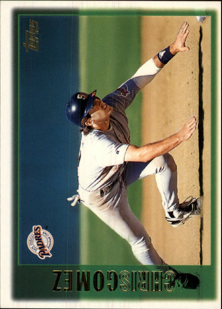 Greg Vaughn 1997 Topps #397 San Diego Padres Baseball Card