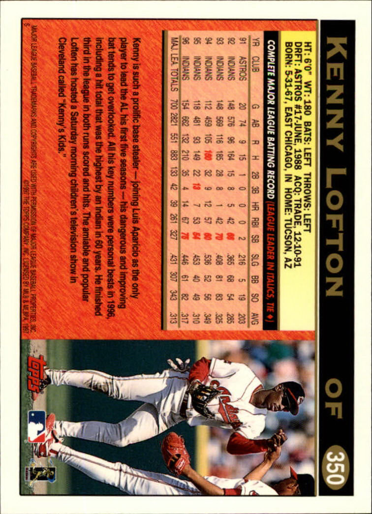 A1054- 1997 Topps Baseball Cards 251-496 +Inserts -You Pick- 15+ FREE US SHIP - Picture 193 of 475