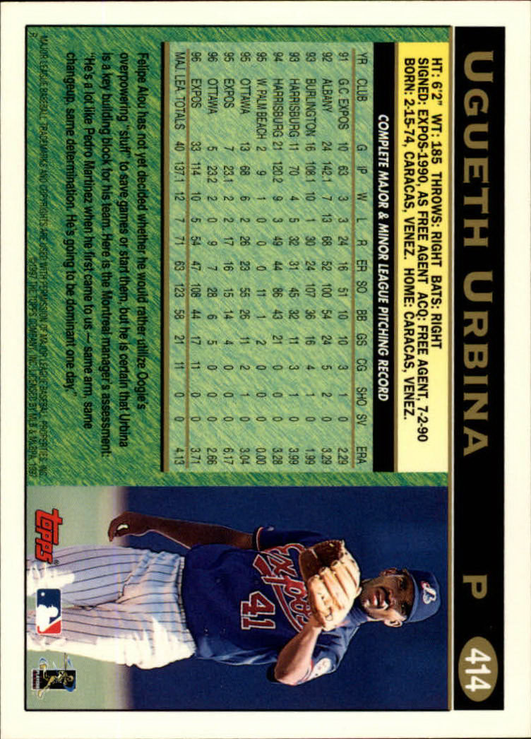 A1054- 1997 Topps Baseball Cards 251-496 +Inserts -You Pick- 15+ FREE US SHIP - Picture 315 of 475