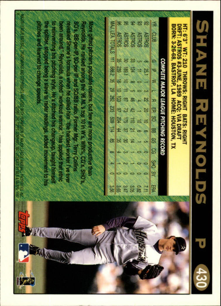 A1054- 1997 Topps Baseball Cards 251-496 +Inserts -You Pick- 15+ FREE US SHIP - Picture 347 of 475