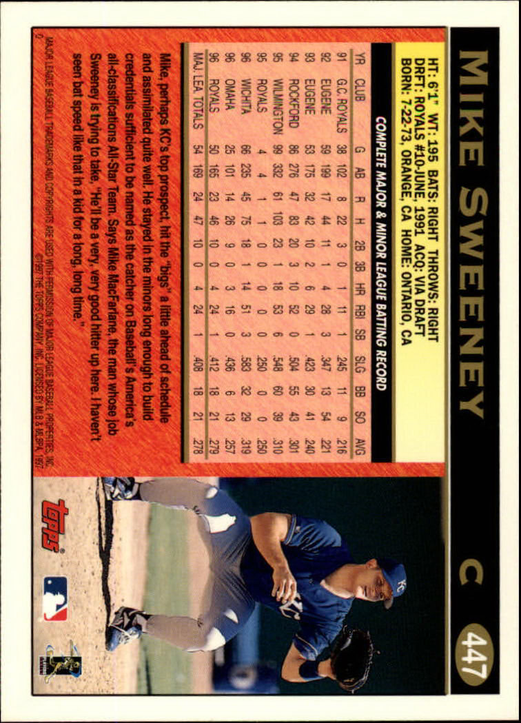 A1054- 1997 Topps Baseball Cards 251-496 +Inserts -You Pick- 15+ FREE US SHIP - Picture 381 of 475