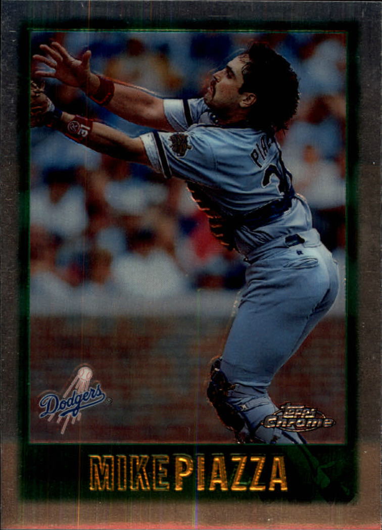 1997 Topps Chrome #9 Mike Piazza