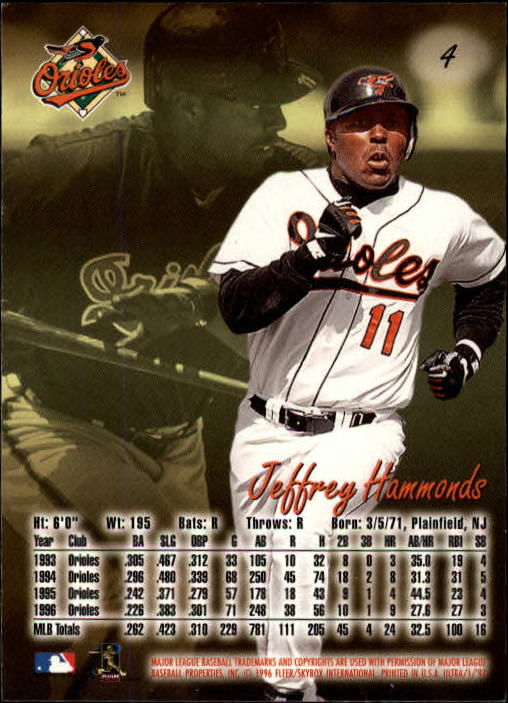 B2261- 1997 Ultra Baseball Karten #S 1-250 + Rookies -du Pick- 15 + Free US - Bild 7 von 450