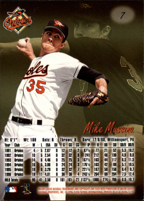 B2261- 1997 Ultra Baseball Karten #S 1-250 + Rookies -du Pick- 15 + Free US - Bild 11 von 450