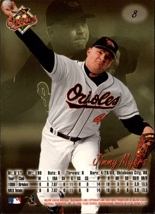 B2261- 1997 Ultra Baseball Card #s 1-250 +Rookies -You Pick- 15+ FREE US SHIP - Bild 17 von 476