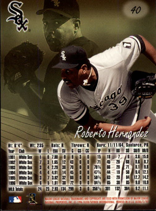 B2261- 1997 Ultra Baseball Karten #S 1-250 + Rookies -du Pick- 15 + Free US - Bild 71 von 450