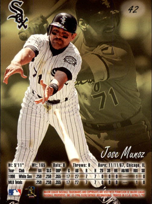 B2261- 1997 Ultra Baseball Karten #S 1-250 + Rookies -du Pick- 15 + Free US - Bild 75 von 450