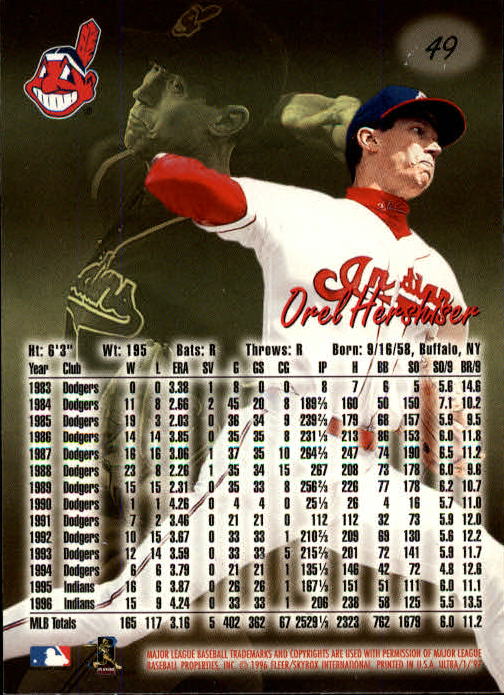 B2261- 1997 Ultra Baseball Karten #S 1-250 + Rookies -du Pick- 15 + Free US - Bild 87 von 450