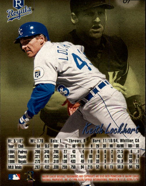 B2261- 1997 Ultra Baseball Karten #S 1-250 + Rookies -du Pick- 15 + Free US - Bild 119 von 450