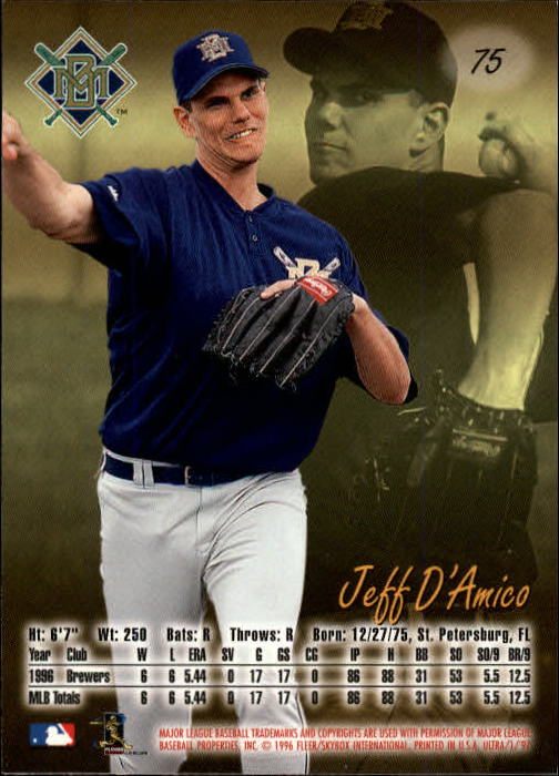 B2261- 1997 Ultra Baseball Karten #S 1-250 + Rookies -du Pick- 15 + Free US - Bild 135 von 450