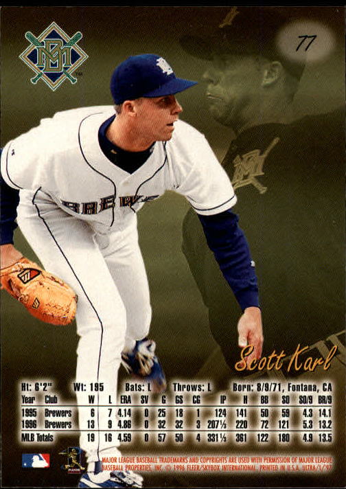 B2261- 1997 Ultra Baseball Karten #S 1-250 + Rookies -du Pick- 15 + Free US - Bild 139 von 450