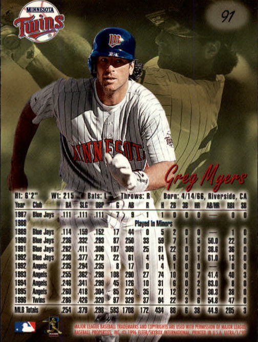 B2261- 1997 Ultra Baseball Karten #S 1-250 + Rookies -du Pick- 15 + Free US - Bild 167 von 450