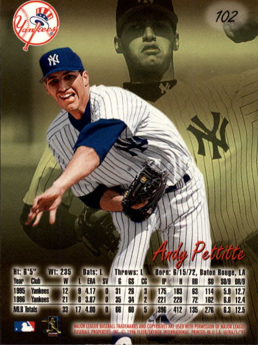 B2261- 1997 Ultra Baseball Karten #S 1-250 + Rookies -du Pick- 15 + Free US - Bild 187 von 450