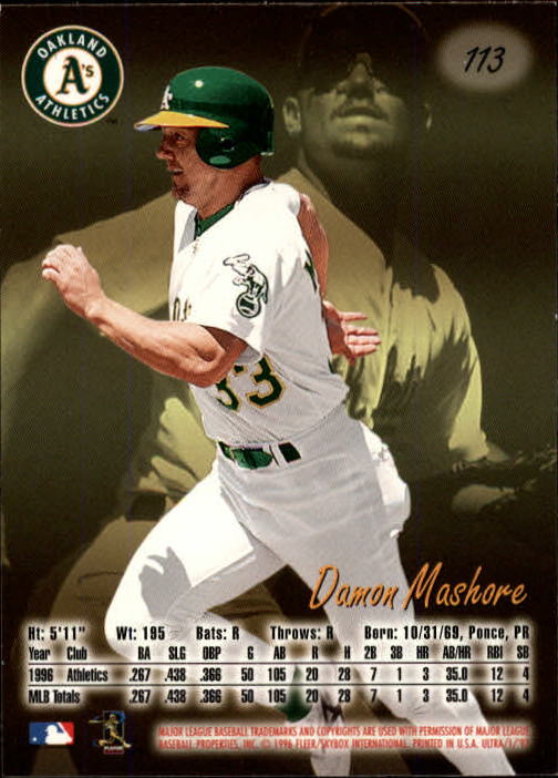 B2261- 1997 Ultra Baseball Karten #S 1-250 + Rookies -du Pick- 15 + Free US - Bild 205 von 450