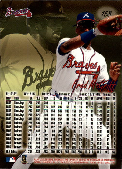 B2261- 1997 Ultra Baseball Karten #S 1-250 + Rookies -du Pick- 15 + Free US - Bild 276 von 450