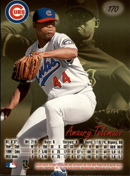 B2261- 1997 Ultra Baseball Karten #S 1-250 + Rookies -du Pick- 15 + Free US - Bild 296 von 450