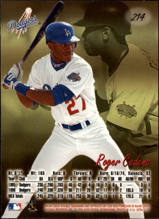 B2261- 1997 Ultra Baseball Karten #S 1-250 + Rookies -du Pick- 15 + Free US - Bild 382 von 450