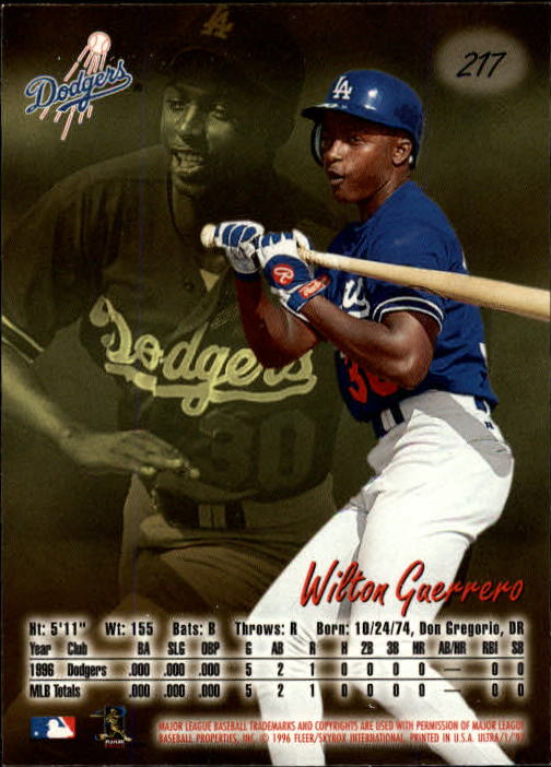 B2261- 1997 Ultra Baseball Karten #S 1-250 + Rookies -du Pick- 15 + Free US - Bild 388 von 450