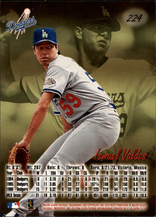 B2261- 1997 Ultra Baseball Karten #S 1-250 + Rookies -du Pick- 15 + Free US - Bild 402 von 450