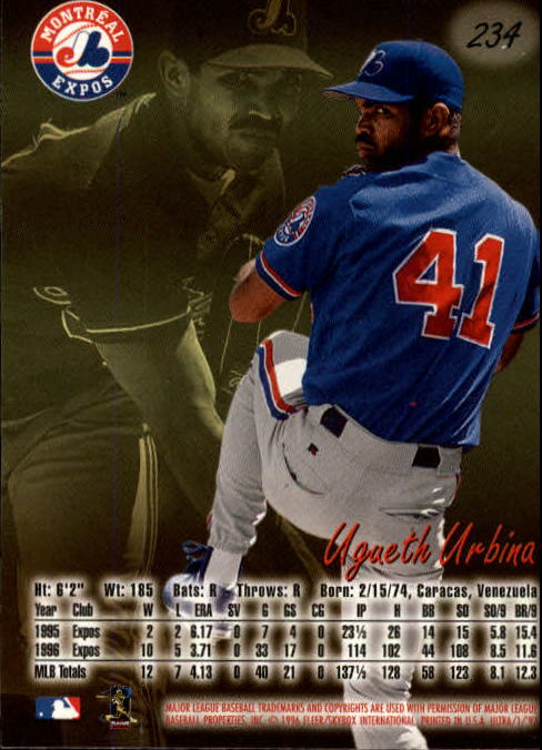 B2261- 1997 Ultra Baseball Karten #S 1-250 + Rookies -du Pick- 15 + Free US - Bild 420 von 450
