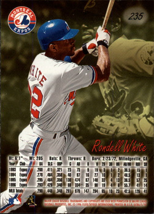 B2261- 1997 Ultra Baseball Karten #S 1-250 + Rookies -du Pick- 15 + Free US - Bild 422 von 450