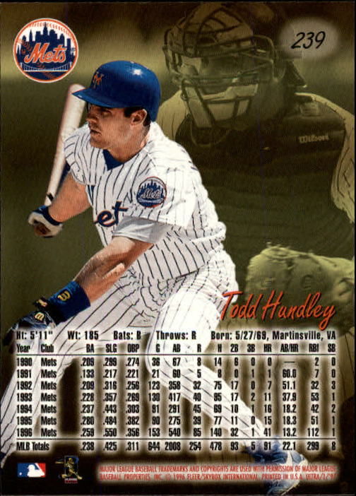 B2261- 1997 Ultra Baseball Karten #S 1-250 + Rookies -du Pick- 15 + Free US - Bild 428 von 450