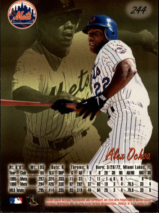 B2261- 1997 Ultra Baseball Karten #S 1-250 + Rookies -du Pick- 15 + Free US - Bild 438 von 450
