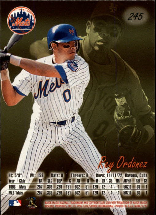 B2261- 1997 Ultra Baseball Karten #S 1-250 + Rookies -du Pick- 15 + Free US - Bild 440 von 450