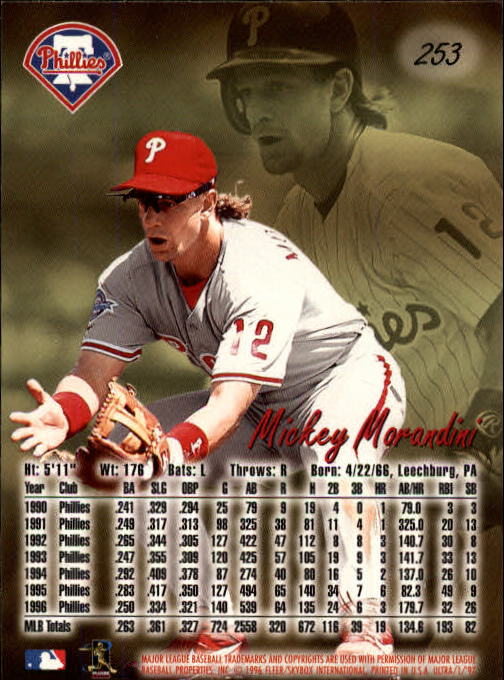 B2261- 1997 Ultra Baseball Cards 251-500 +Rookies -You Pick- 15+ FREE US SHIP - Picture 7 of 375