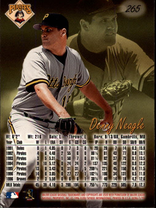B2261- 1997 Ultra Baseball Cards 251-500 +Rookies -You Pick- 15+ FREE US SHIP - Picture 27 of 375