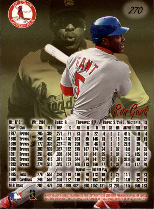 B2261- 1997 Ultra Baseball Cards 251-500 +Rookies -You Pick- 15+ FREE US SHIP - Picture 35 of 375