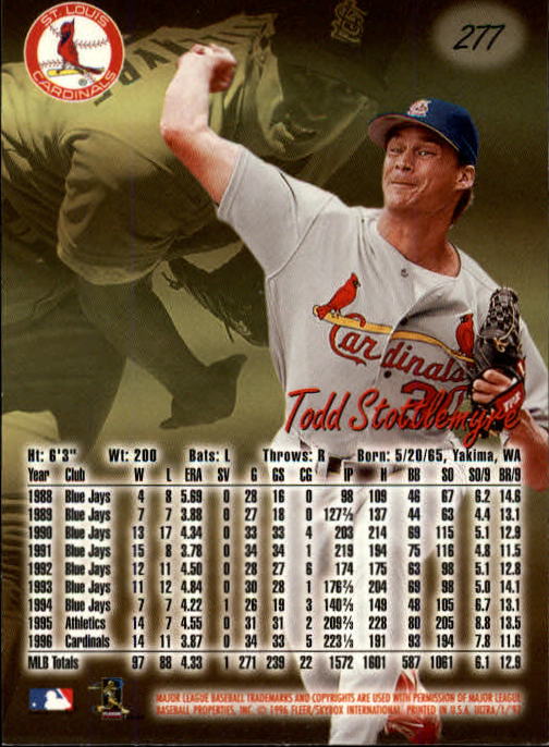 B2261- 1997 Ultra Baseball Cards 251-500 +Rookies -You Pick- 15+ FREE US SHIP - Picture 47 of 375