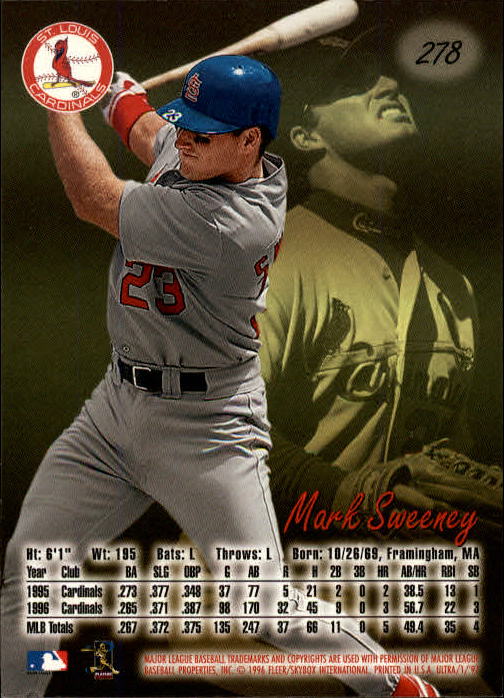 B2261- 1997 Ultra Baseball Cards 251-500 +Rookies -You Pick- 15+ FREE US SHIP - Picture 49 of 375