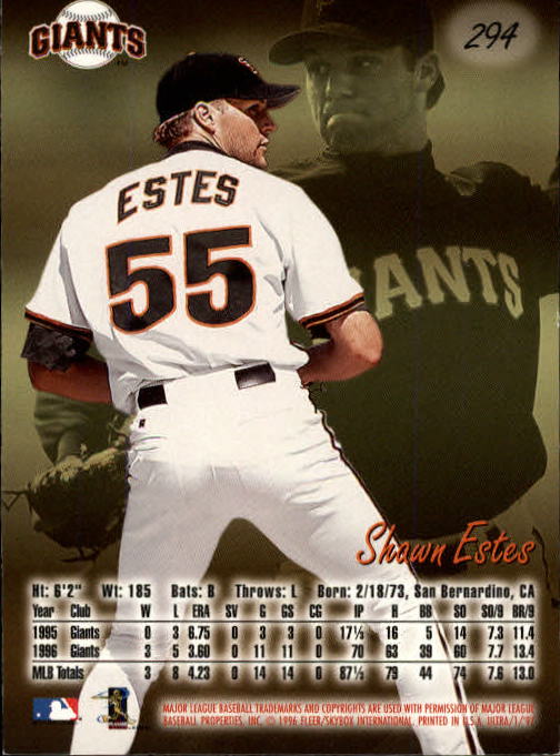 B2261- 1997 Ultra Baseball Cards 251-500 +Rookies -You Pick- 15+ FREE US SHIP - Picture 73 of 375