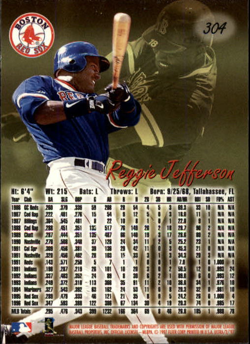 B2261- 1997 Ultra Baseball Cards 251-500 +Rookies -You Pick- 15+ FREE US SHIP - Picture 91 of 375