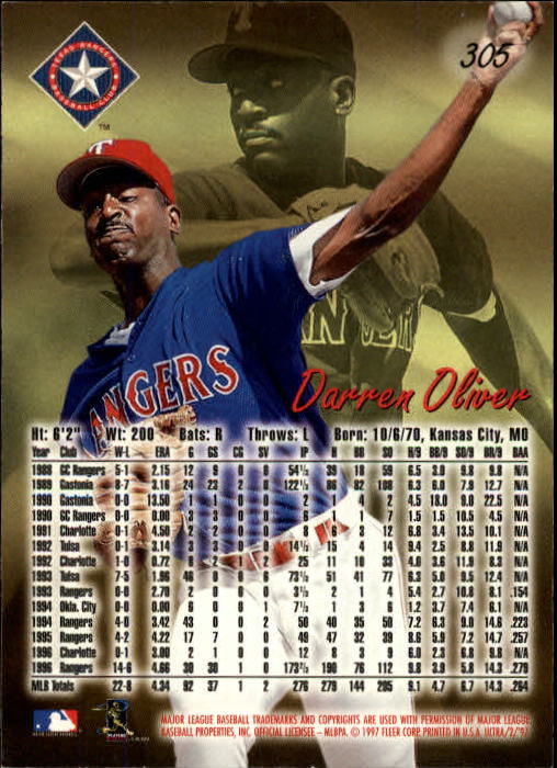B2261- 1997 Ultra Baseball Cards 251-500 +Rookies -You Pick- 15+ FREE US SHIP - Picture 93 of 375