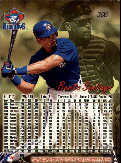 B2261- 1997 Ultra Baseball Cards 251-500 +Rookies -You Pick- 15+ FREE US SHIP - Picture 95 of 375