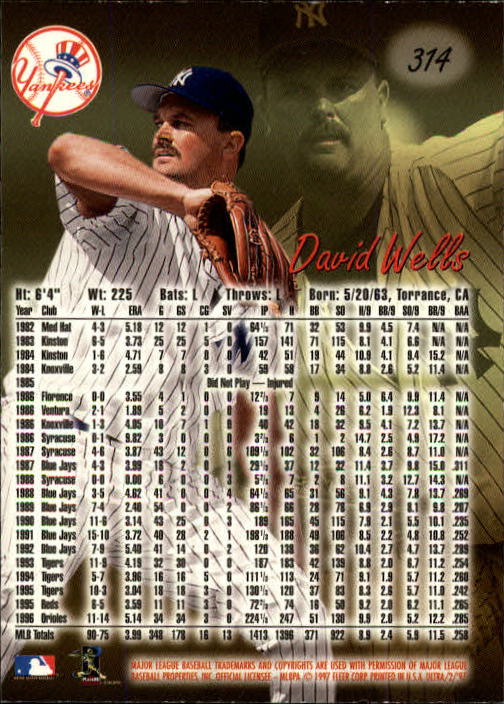 B2261- 1997 Ultra Baseball Cards 251-500 +Rookies -You Pick- 15+ FREE US SHIP - Picture 111 of 375