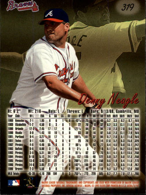 B2261- 1997 Ultra Baseball Cards 251-500 +Rookies -You Pick- 15+ FREE US SHIP - Picture 117 of 375