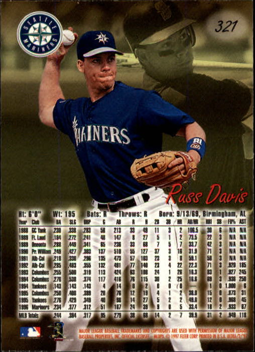 B2261- 1997 Ultra Baseball Cards 251-500 +Rookies -You Pick- 15+ FREE US SHIP - Picture 119 of 375