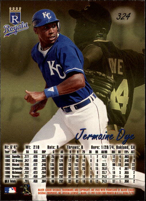 B2261- 1997 Ultra Baseball Cards 251-500 +Rookies -You Pick- 15+ FREE US SHIP - Picture 125 of 375