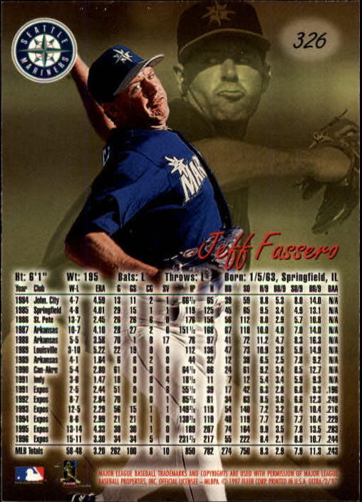 B2261- 1997 Ultra Baseball Cards 251-500 +Rookies -You Pick- 15+ FREE US SHIP - Picture 129 of 375