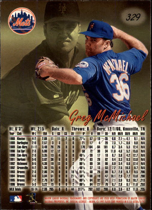 B2261- 1997 Ultra Baseball Cards 251-500 +Rookies -You Pick- 15+ FREE US SHIP - Picture 131 of 375