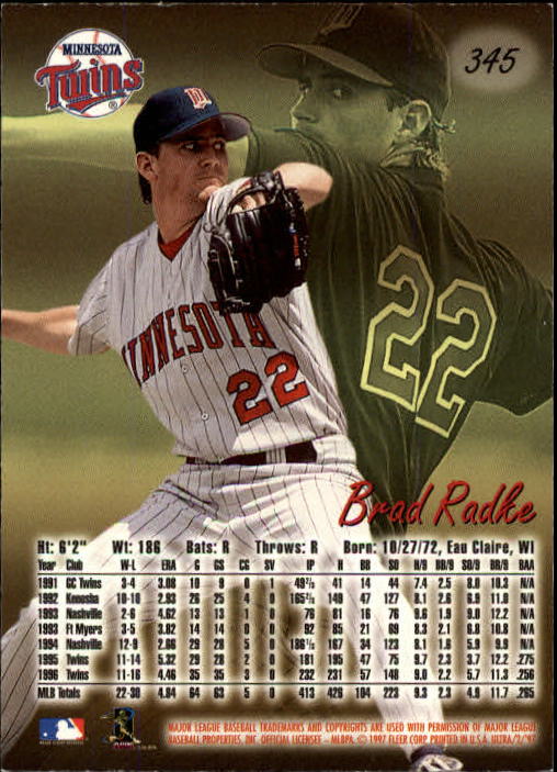 B2261- 1997 Ultra Baseball Cards 251-500 +Rookies -You Pick- 15+ FREE US SHIP - Picture 155 of 375