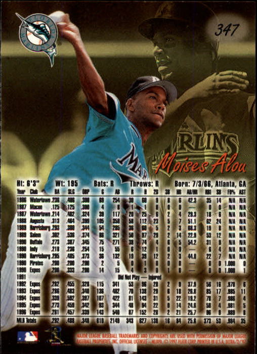 B2261- 1997 Ultra Baseball Cards 251-500 +Rookies -You Pick- 15+ FREE US SHIP - Picture 159 of 375