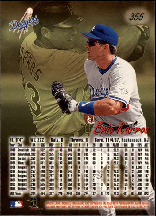 B2261- 1997 Ultra Baseball Cards 251-500 +Rookies -You Pick- 15+ FREE US SHIP - Picture 210 of 495