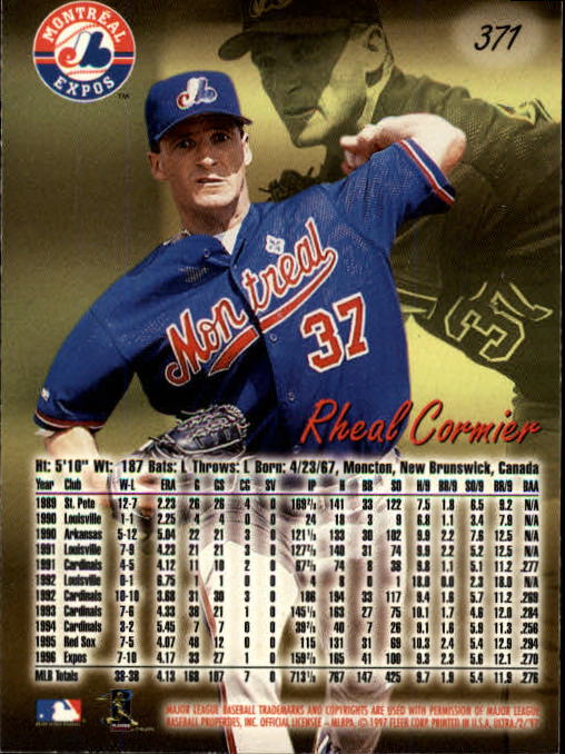 B2261- 1997 Ultra Baseball Cards 251-500 +Rookies -You Pick- 15+ FREE US SHIP - Picture 192 of 375