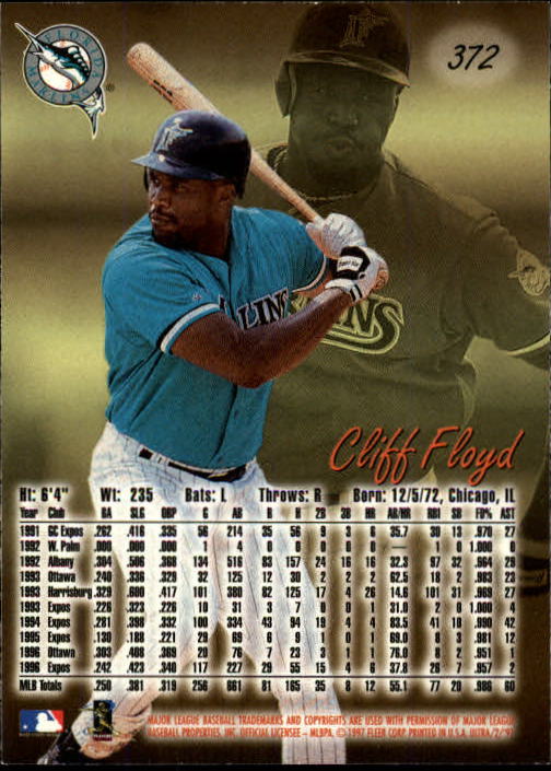 B2261- 1997 Ultra Baseball Cards 251-500 +Rookies -You Pick- 15+ FREE US SHIP - Picture 244 of 495
