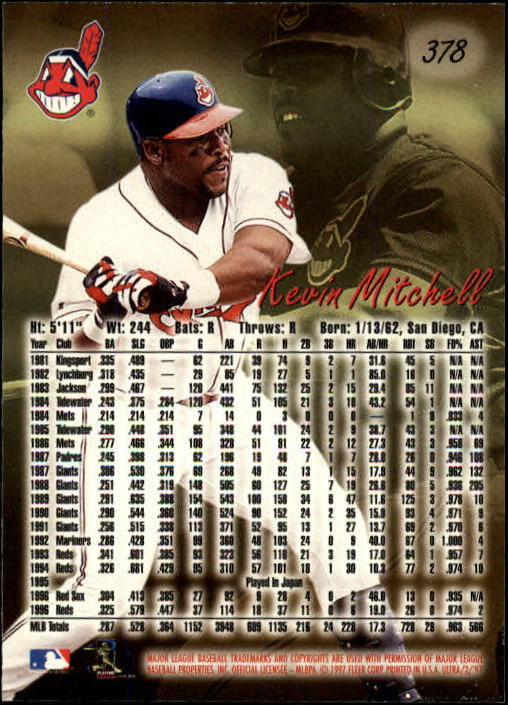 B2261- 1997 Ultra Baseball Cards 251-500 +Rookies -You Pick- 15+ FREE US SHIP - Picture 202 of 375